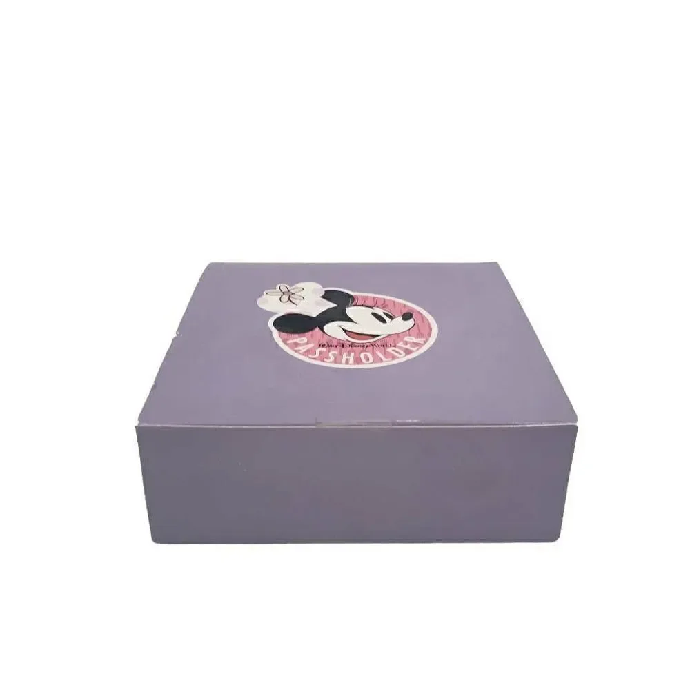 Disney Parks Pass‎ holder Chef Minnie Mouse Wood Coaster Set Drinks